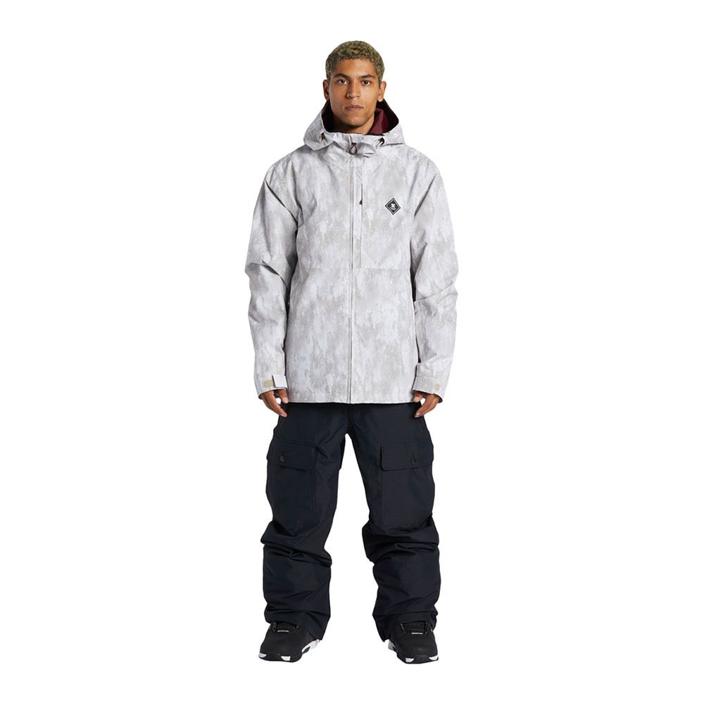 DC Shoes BASIS PRINT - Veste ski Homme sand stone