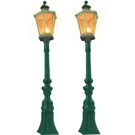 Busch Oldtimer-Straßenlampen, 2 Stück