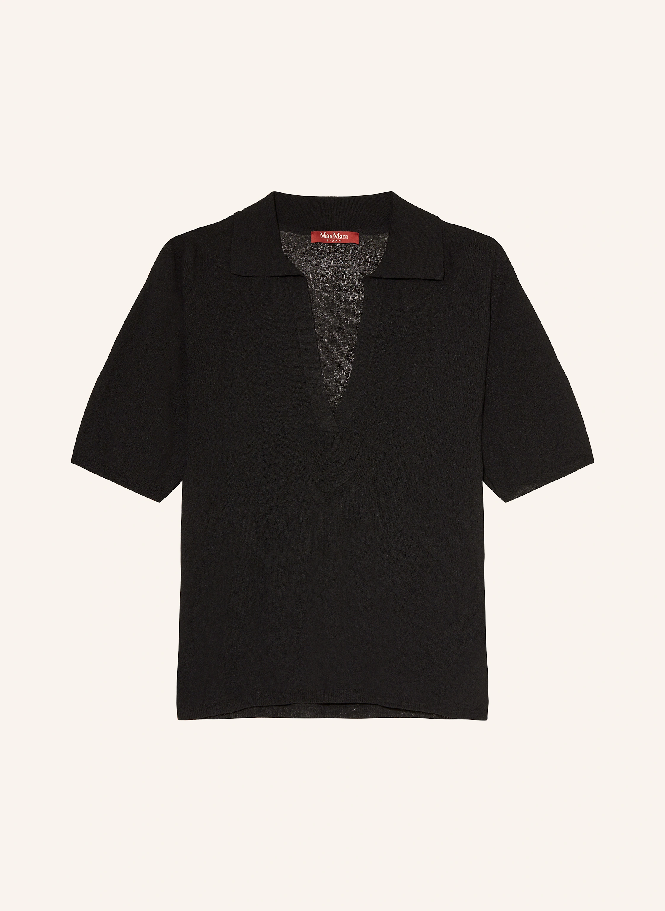 Max Mara STUDIO Strick-Poloshirt CASARSA