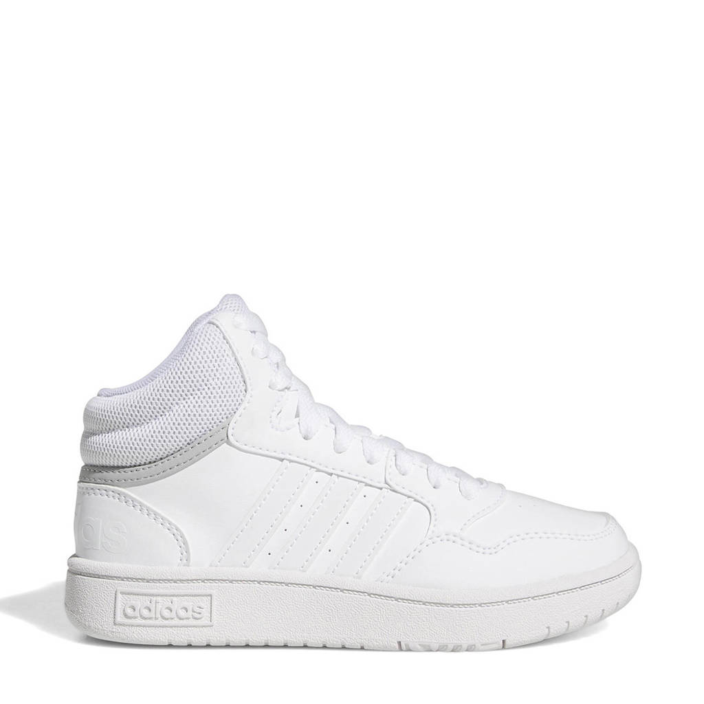 adidas Hoops Mid 3.0 sneakers wit/grijs