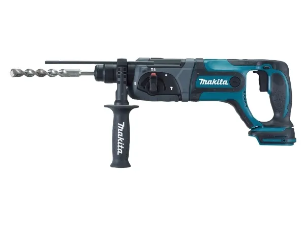 Makita DHR241 - Roterende hammer - ledningfri - 3 tilstande - SDS-plus - 2 Joule - intet batteri - 18 V - SOLO