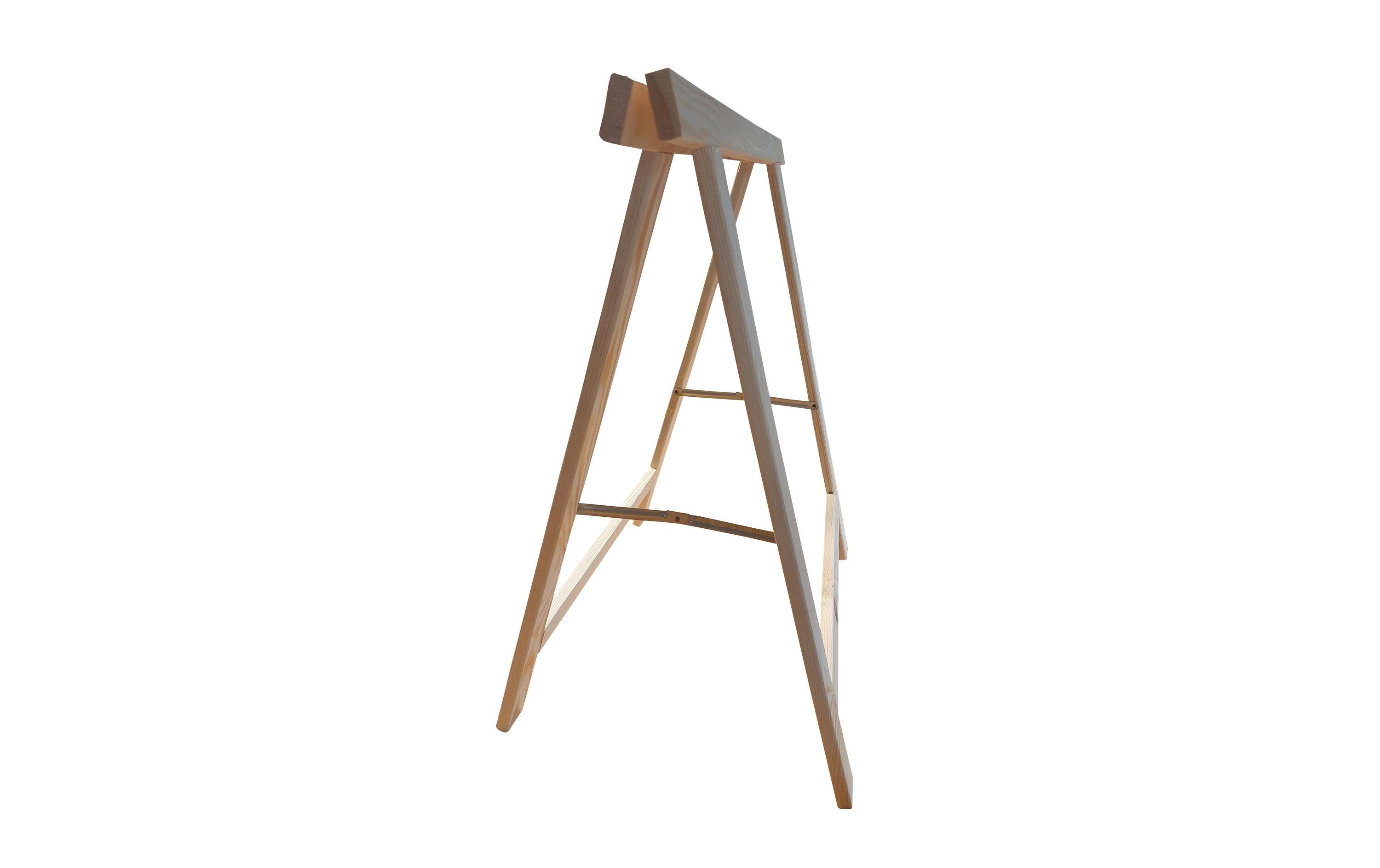 Bockleiter aus Fichte 75 x 75 cm, NaturfarbenArbeitsbock