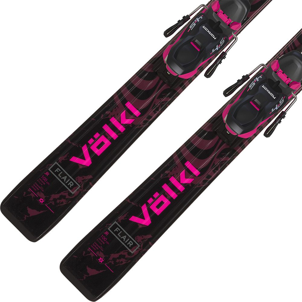 Völkl Flair JR 24/25 Kinderski inkl. 4.5 vMotion JR Bindung (80-130 cm)