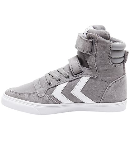 Hummel Støvler - HMLSlimmer Stadil High Jr - Frost Grey