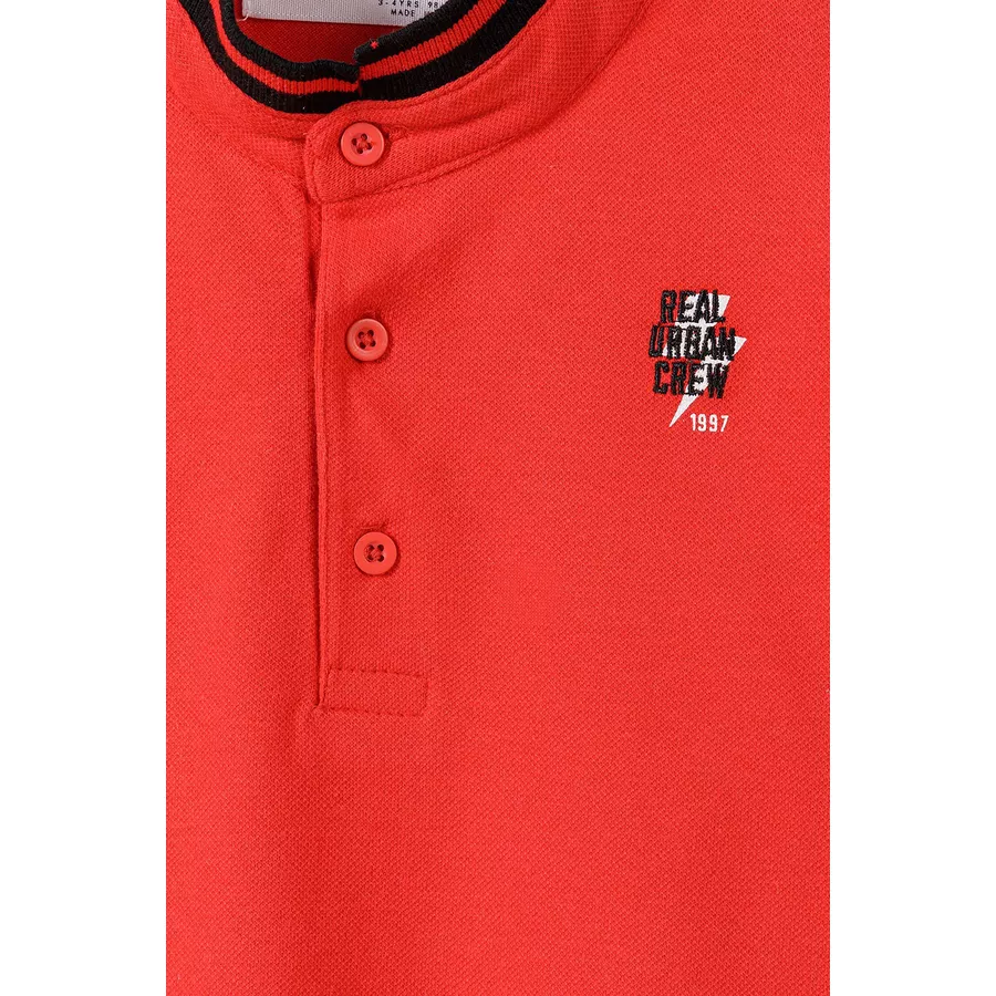 MINOTI Poloshirt Good Times Rot