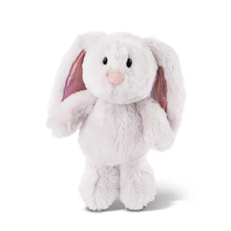 NICI Kuscheltier Hase hellgrau 20cm schlenkernd