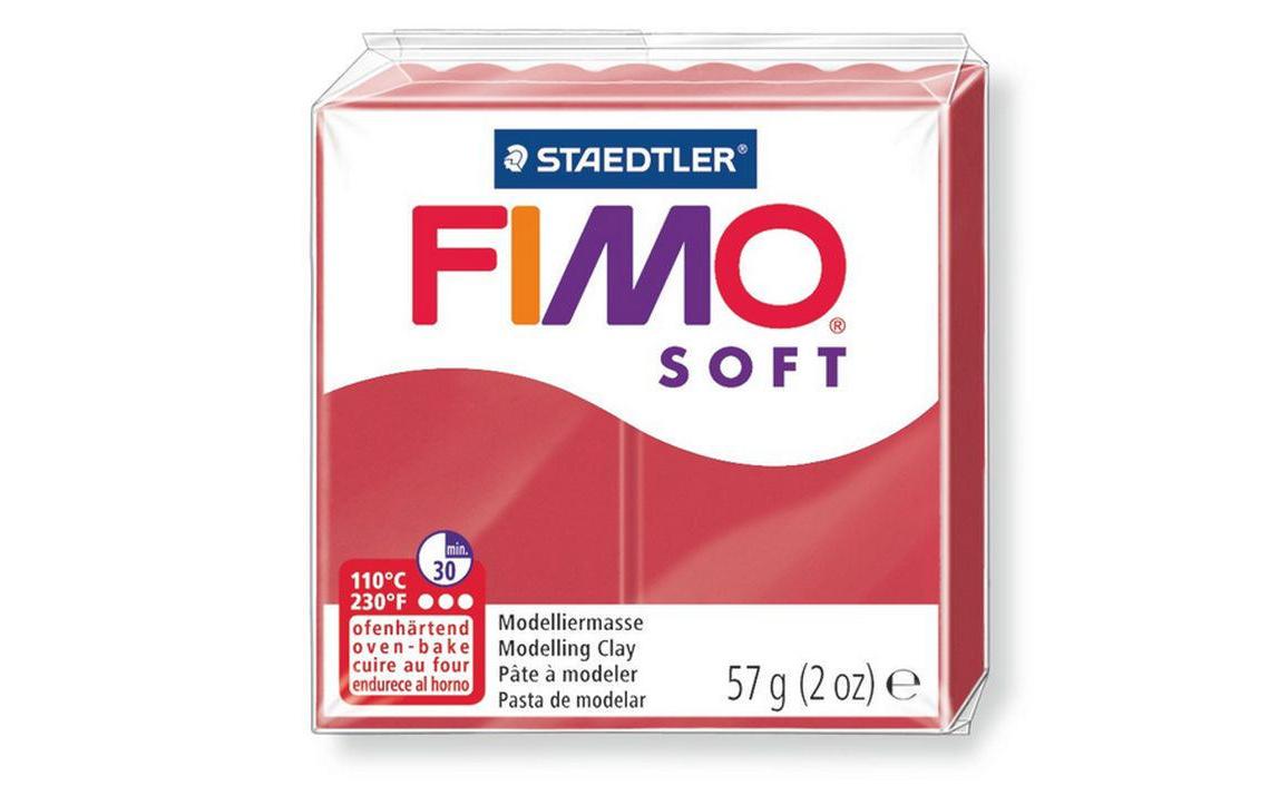 Modelliermasse Soft RotWeiche und gut formbare Modelliermasse