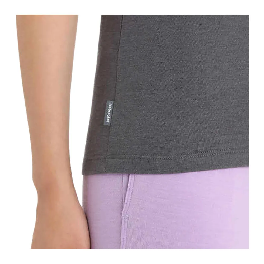 Icebreaker CENTRAL CLASSIC TMB - Tee-shirt Femme monsoon