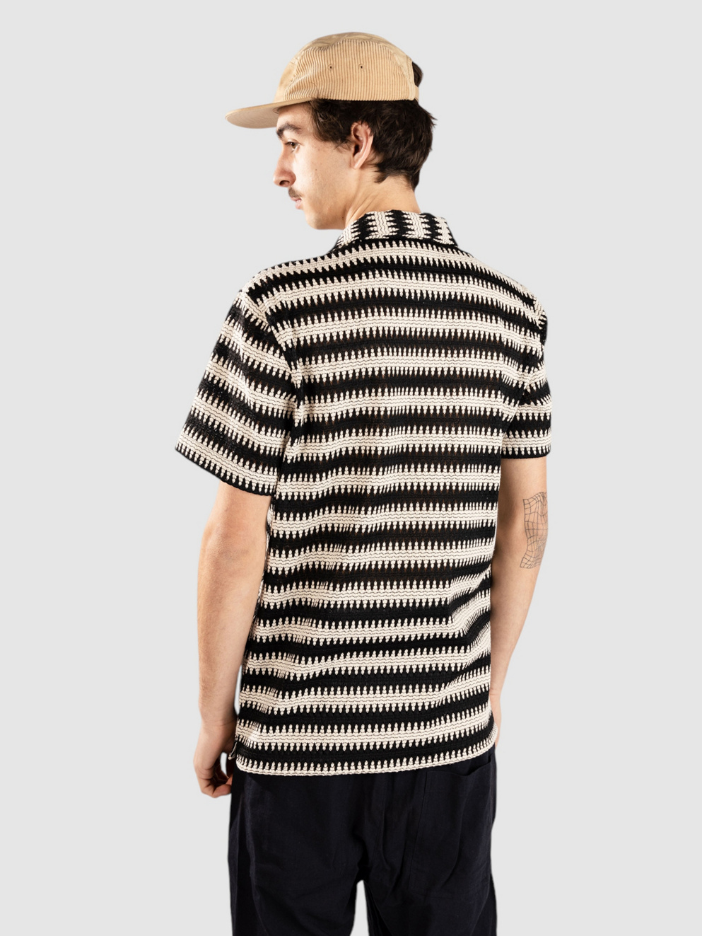 Anerkjendt Akkurt Struc Stripe Shirt tofu