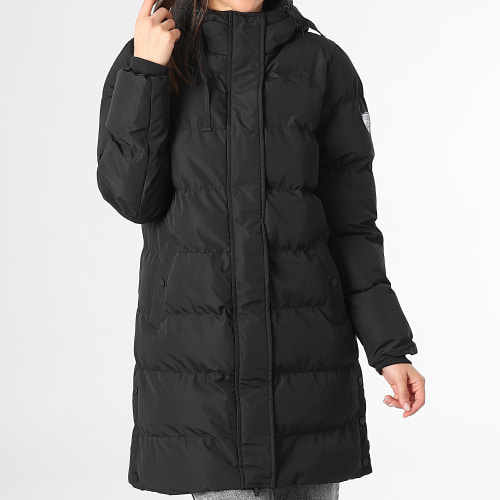 Doudoune Capuche Femme Lina Noir
