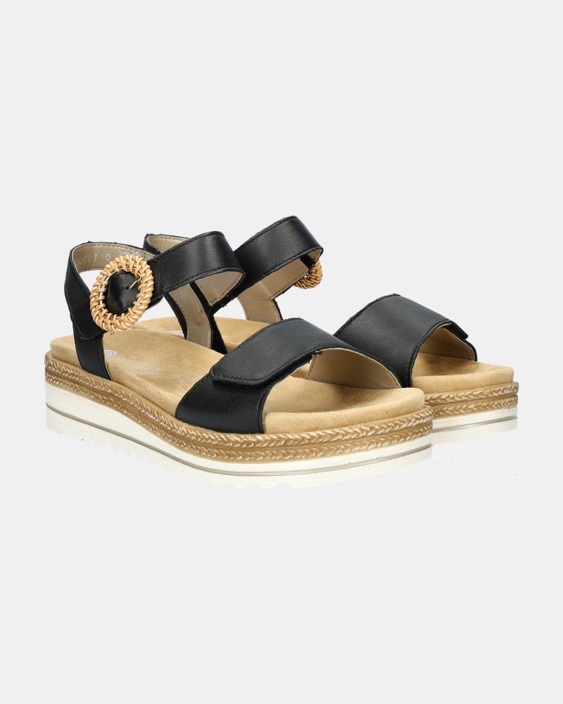 Remonte Sandalen  - zwart