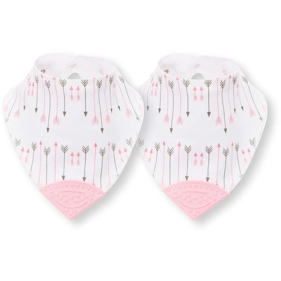 fillikid Dreieckstuch mit Beißring pink