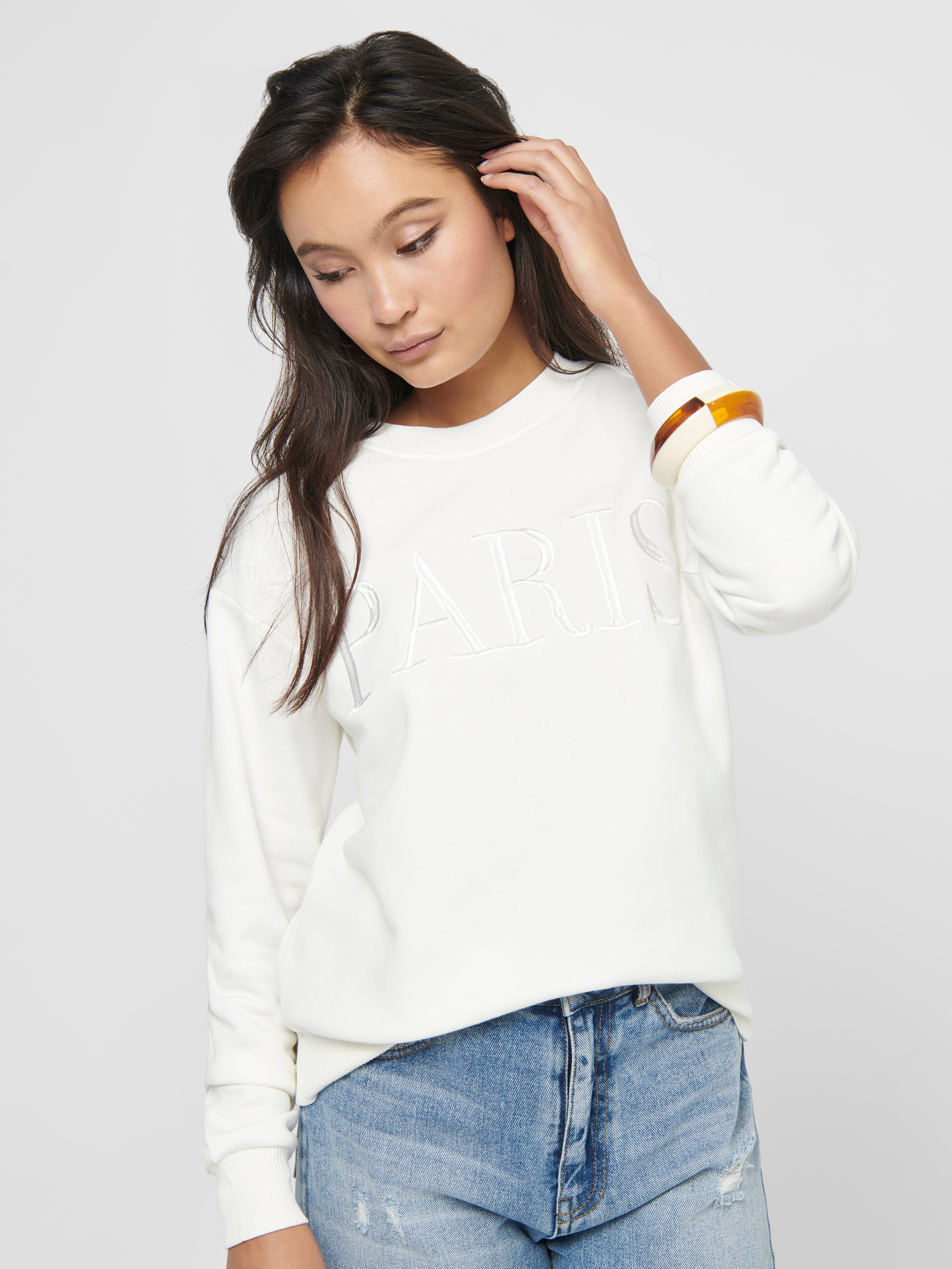 JDYPARIS Sweatshirt Cloud Dancer