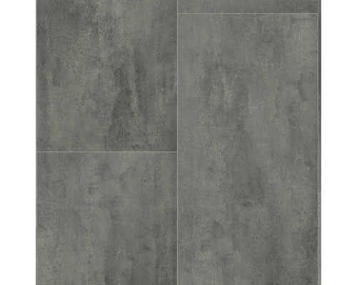 Vevox PVC vloer, tegellook, donkergrijs FB577, 200 cm breed (per meter verkocht)