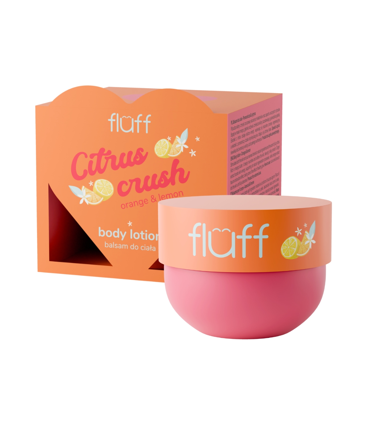 Fluff - Loção Corporal Citrus Crush - Laranja e Limão