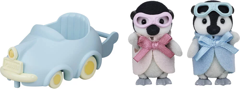LES JUMEAUX PINGOUIN -SYLVANIAN FAMILLES