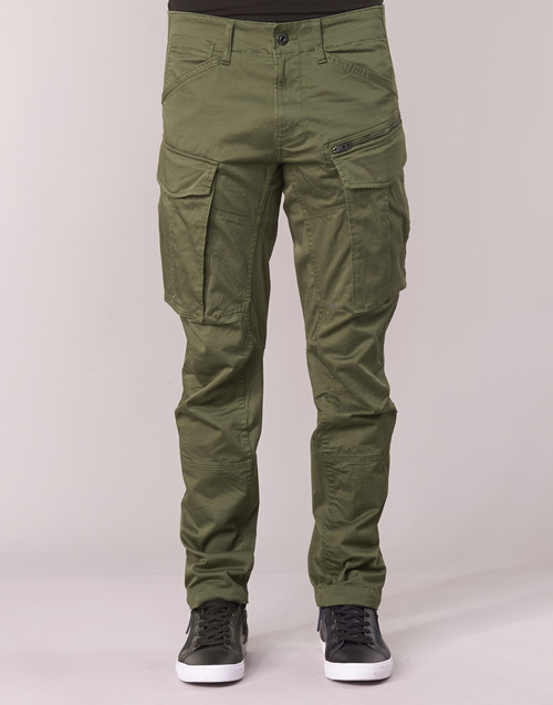 G-Star Raw - ROVIC ZIP 3D REGULAR TAPERED - Kaki