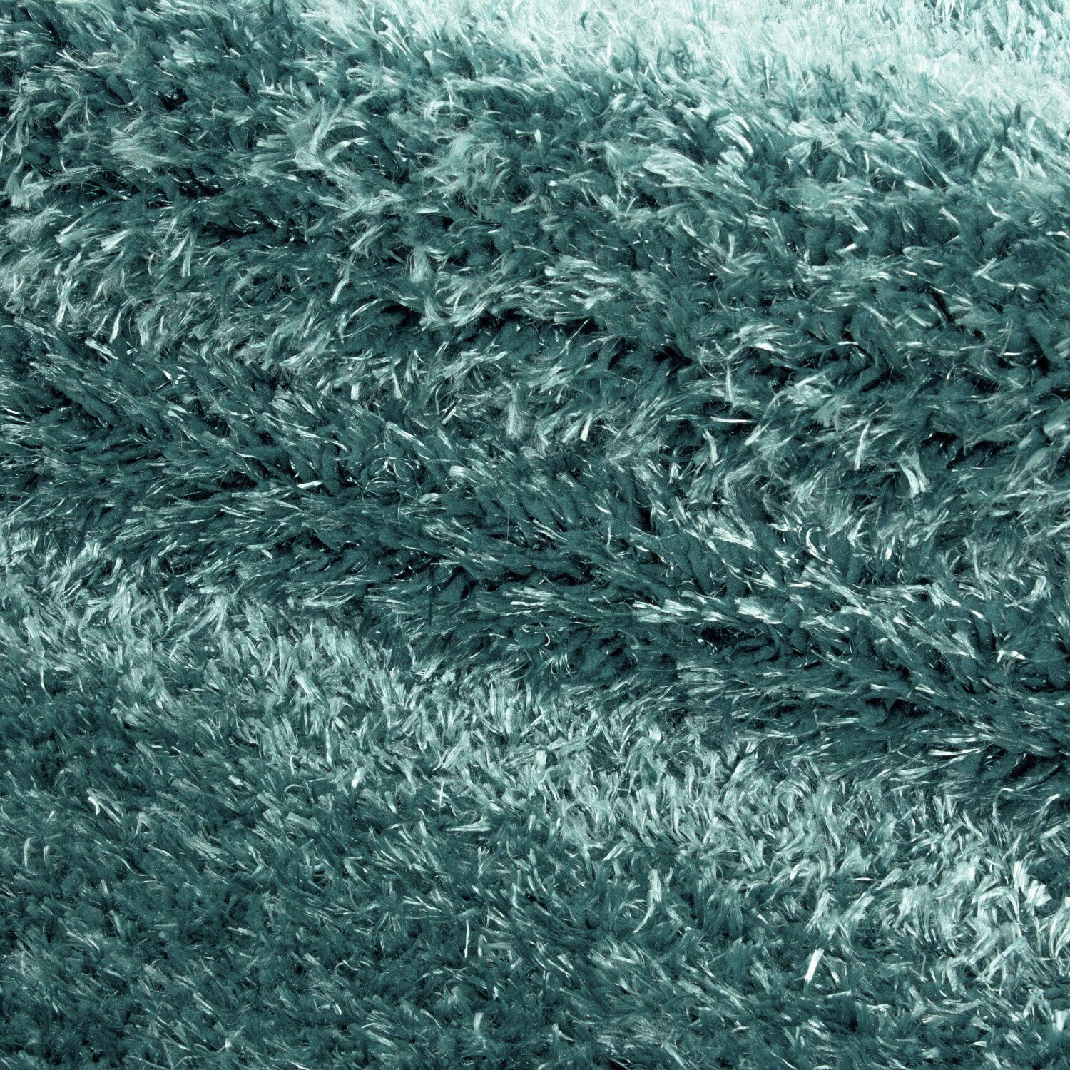 Runde Einfarbig Hochflor Teppich, Flauschiger Langflor Shaggy Teppich