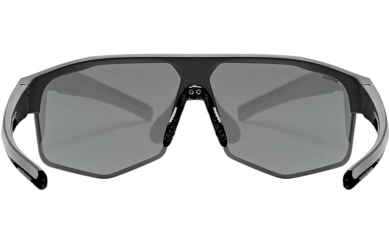 Sportbrille Axos Set, S3 / S0 Black matt/Mirror silverSportbrille