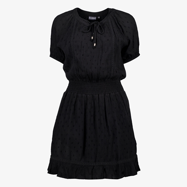 TwoDay korte dames jurk zwart