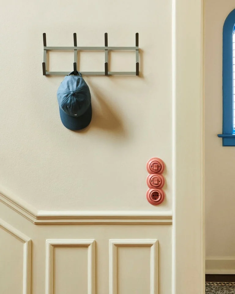 HAY - Tape Coat Rack Small - Metallic Grey