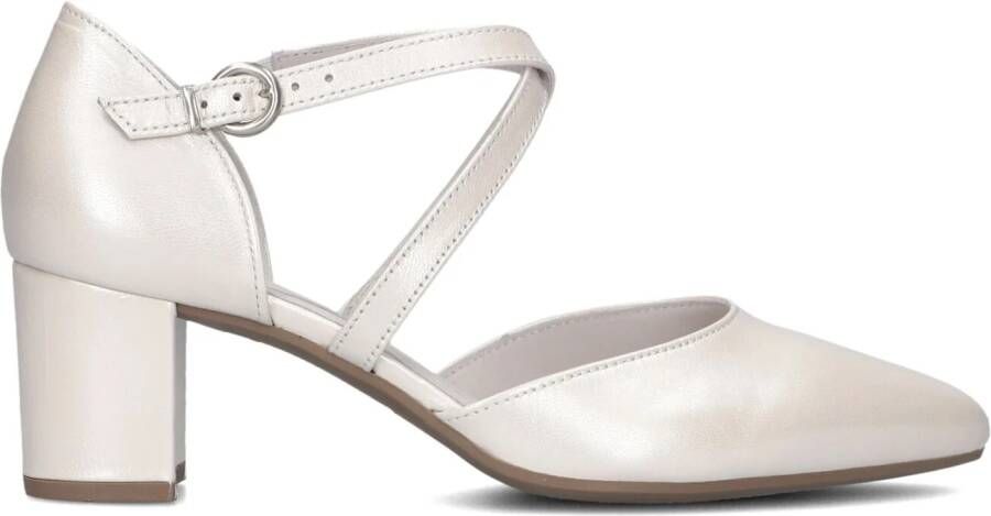 GABOR Pumps Dames 343 Maat: 44 Materiaal: Leer Kleur: Wit