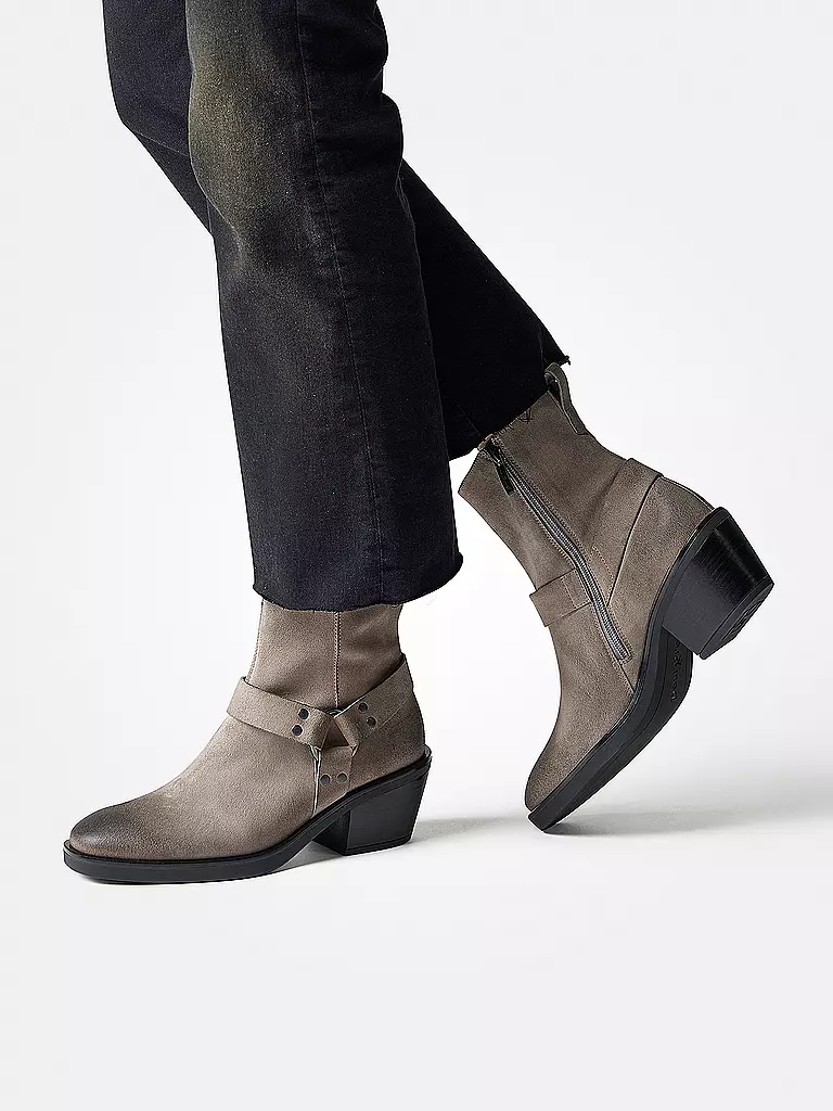 PAUL GREEN Stiefelette grau