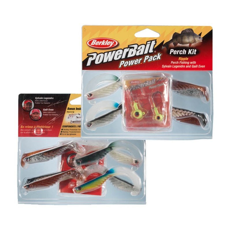 Kit Leurres Souples Berkley Perch Ripple Pro Pack