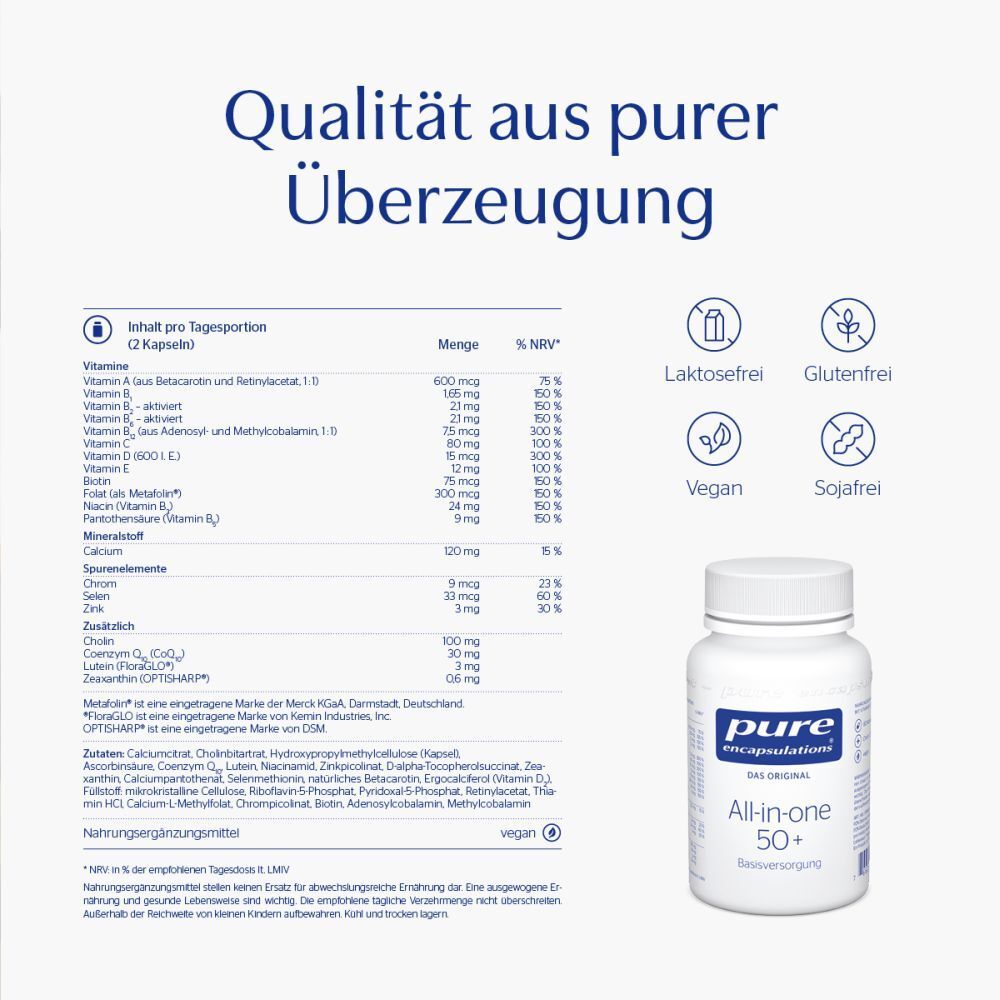 pure encapsulations® All-in-one 50+