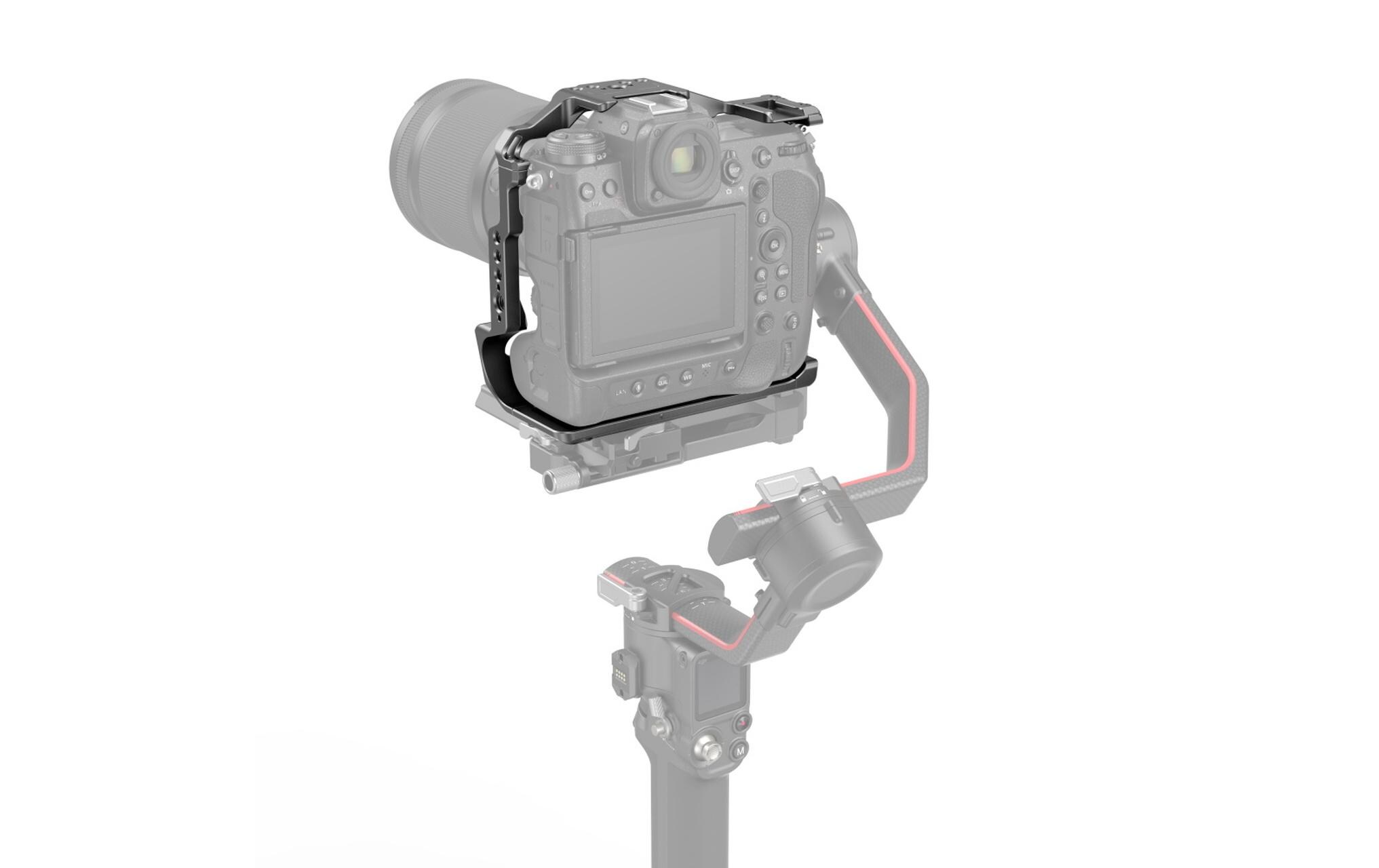 Cage Nikon Z9<br>Cage mit diversen Anschlüssen für zusätzliches Zubehör