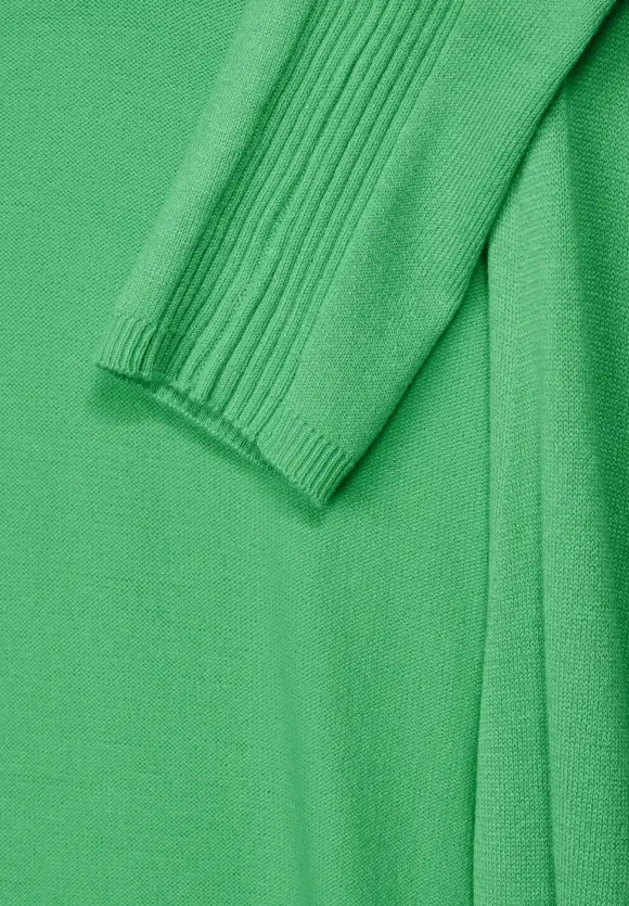 Langer Cardigan - light spring green