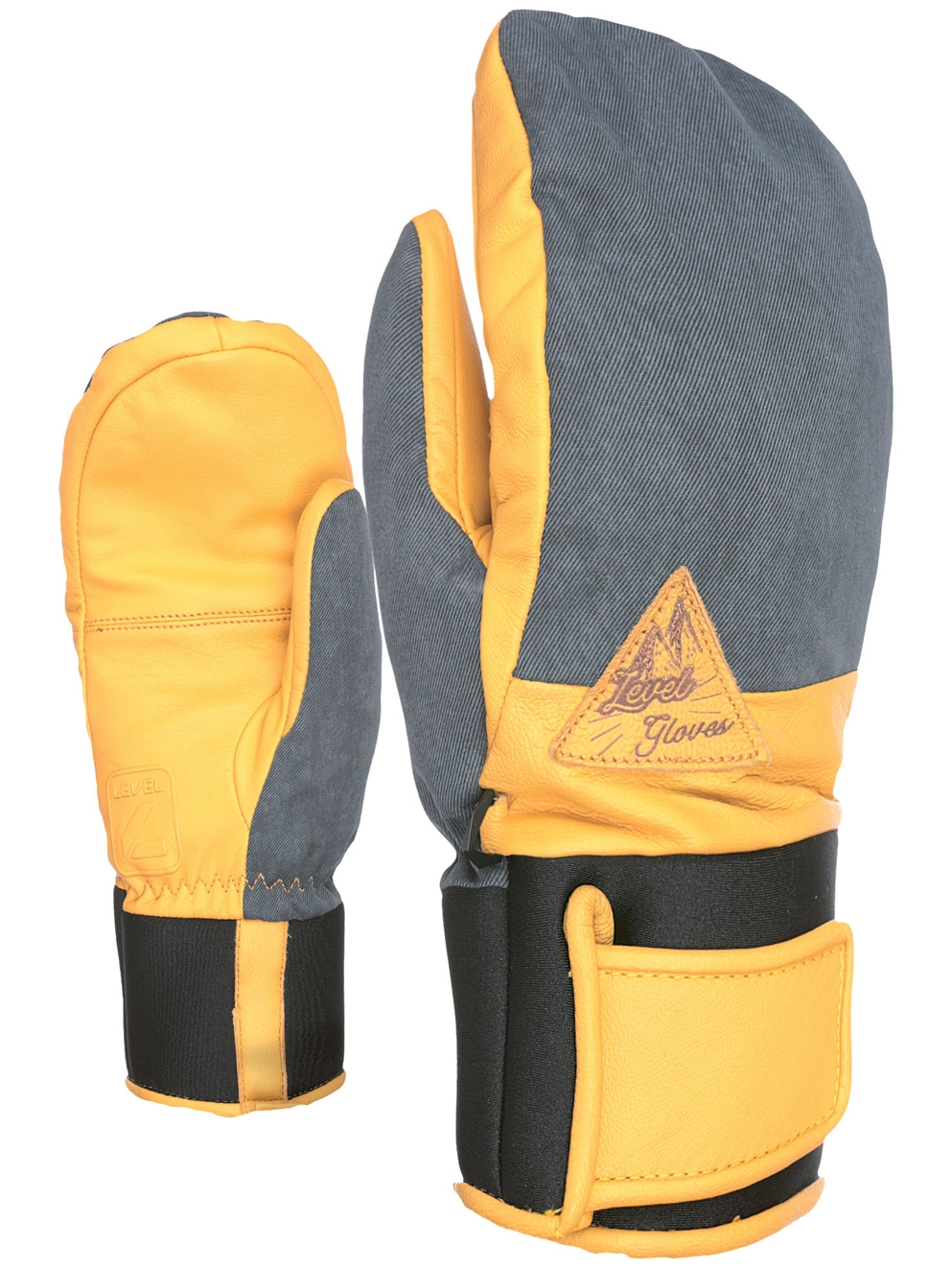 Level Rover Mittens navy