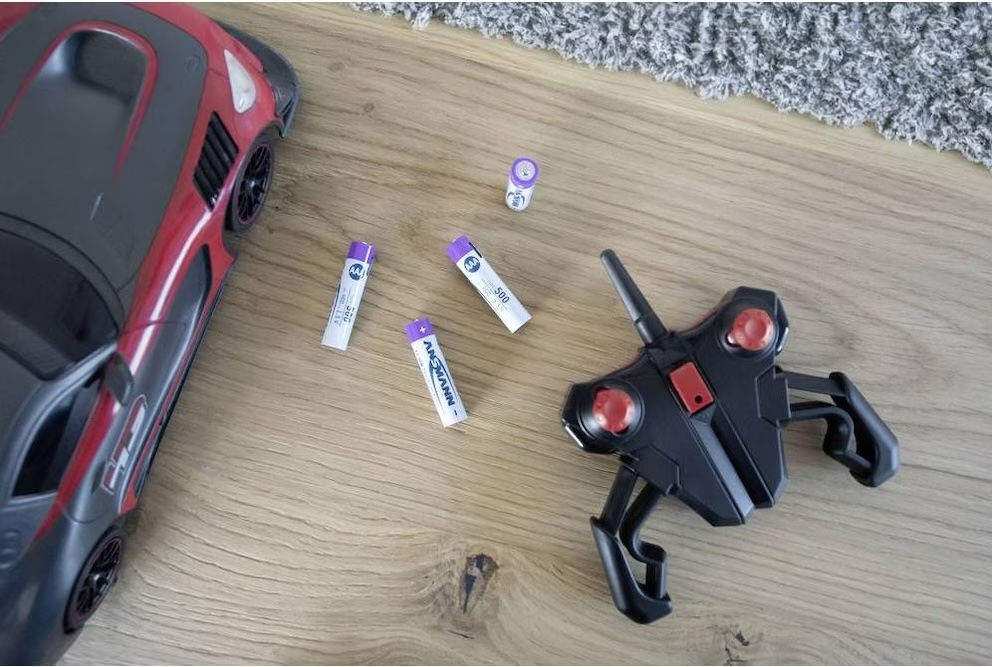 (4er Set) 500mAh Wiederaufladbarer AAA Lithium Ionen Akku USB C Batterie (1311-0028)
