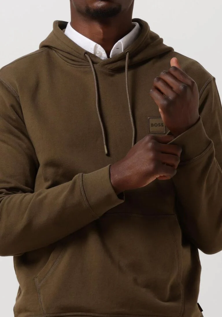 BOSS groene boss sweater wetalk
