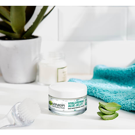 Ansigtsgel m. hyaluronsyre og aloe vera
