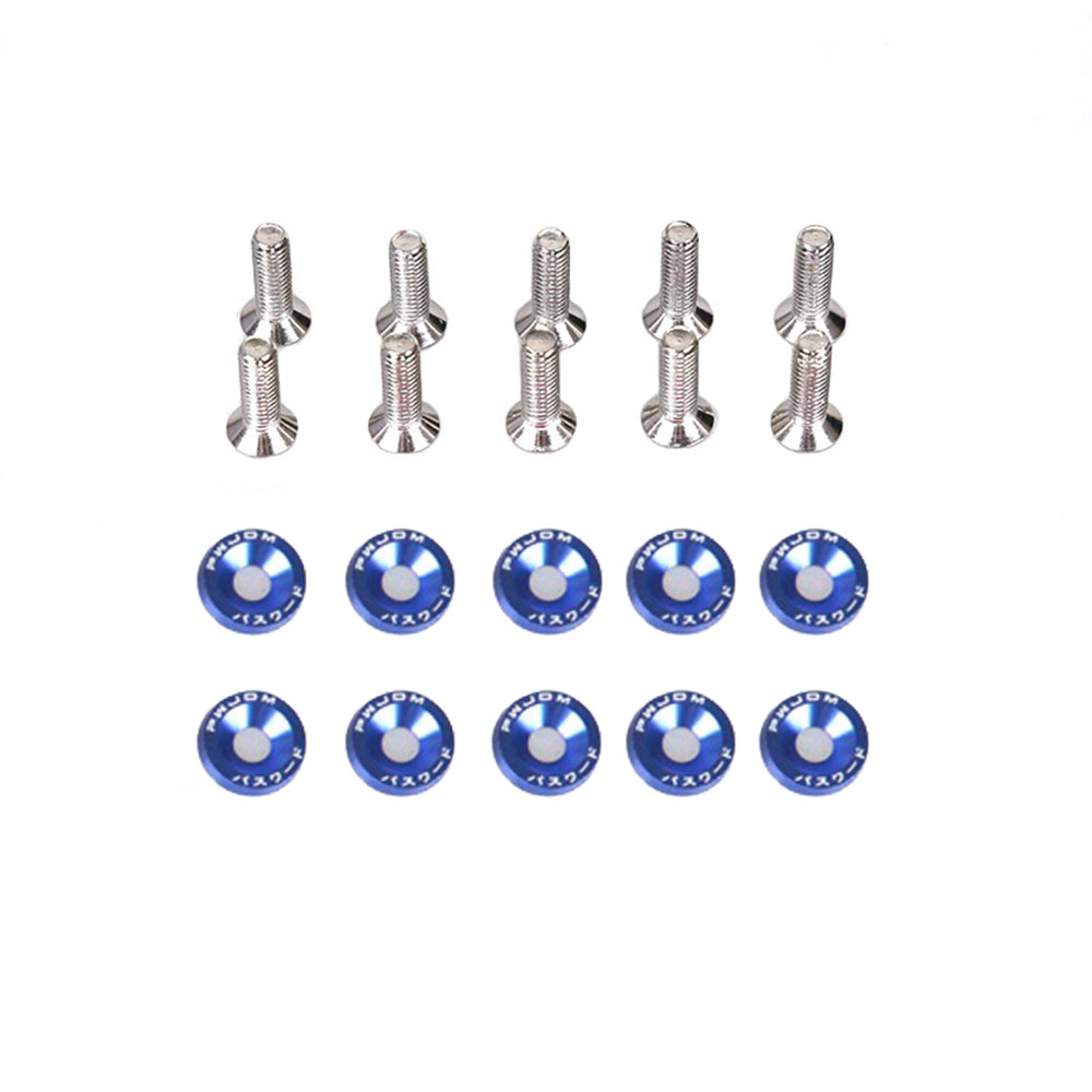 Lot de 10 Vis et Rondelles Custom de Trottinette - Plusieurs Couleurs