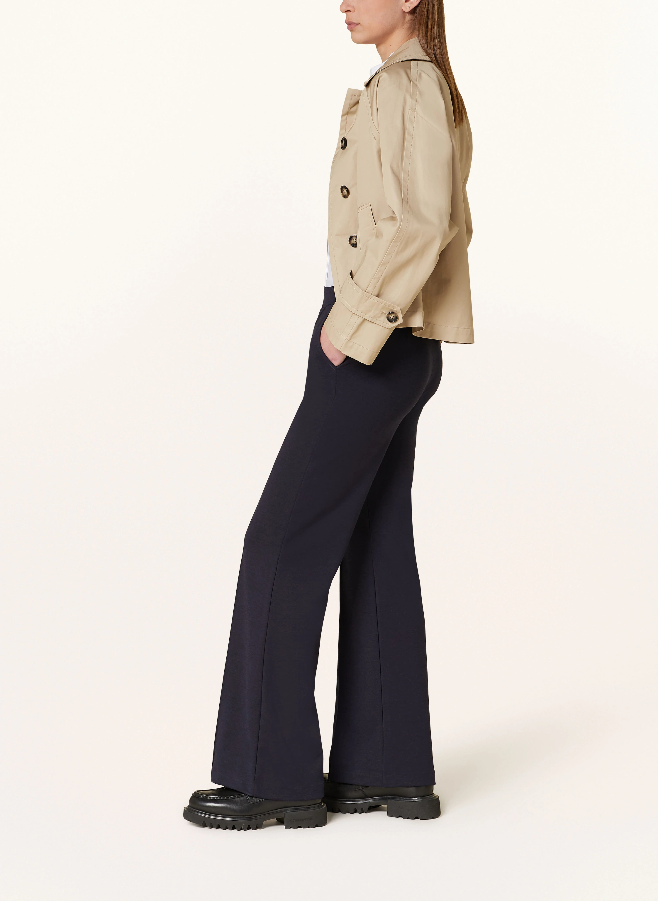 Smith & Soul Marlenehose aus Jersey