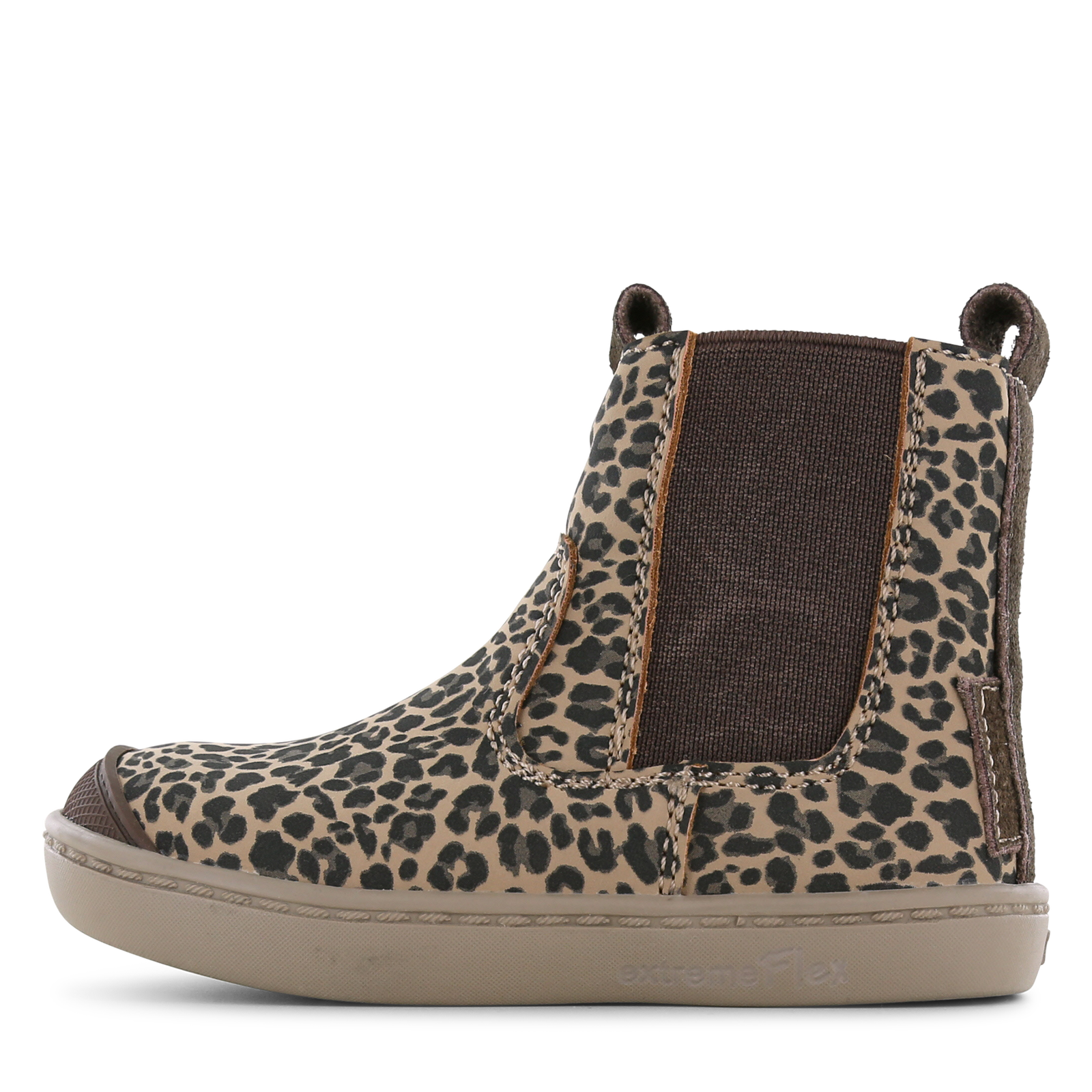 Shoesme chelsea bootje met panterprint Microfiber nubuck, Suède | Sale