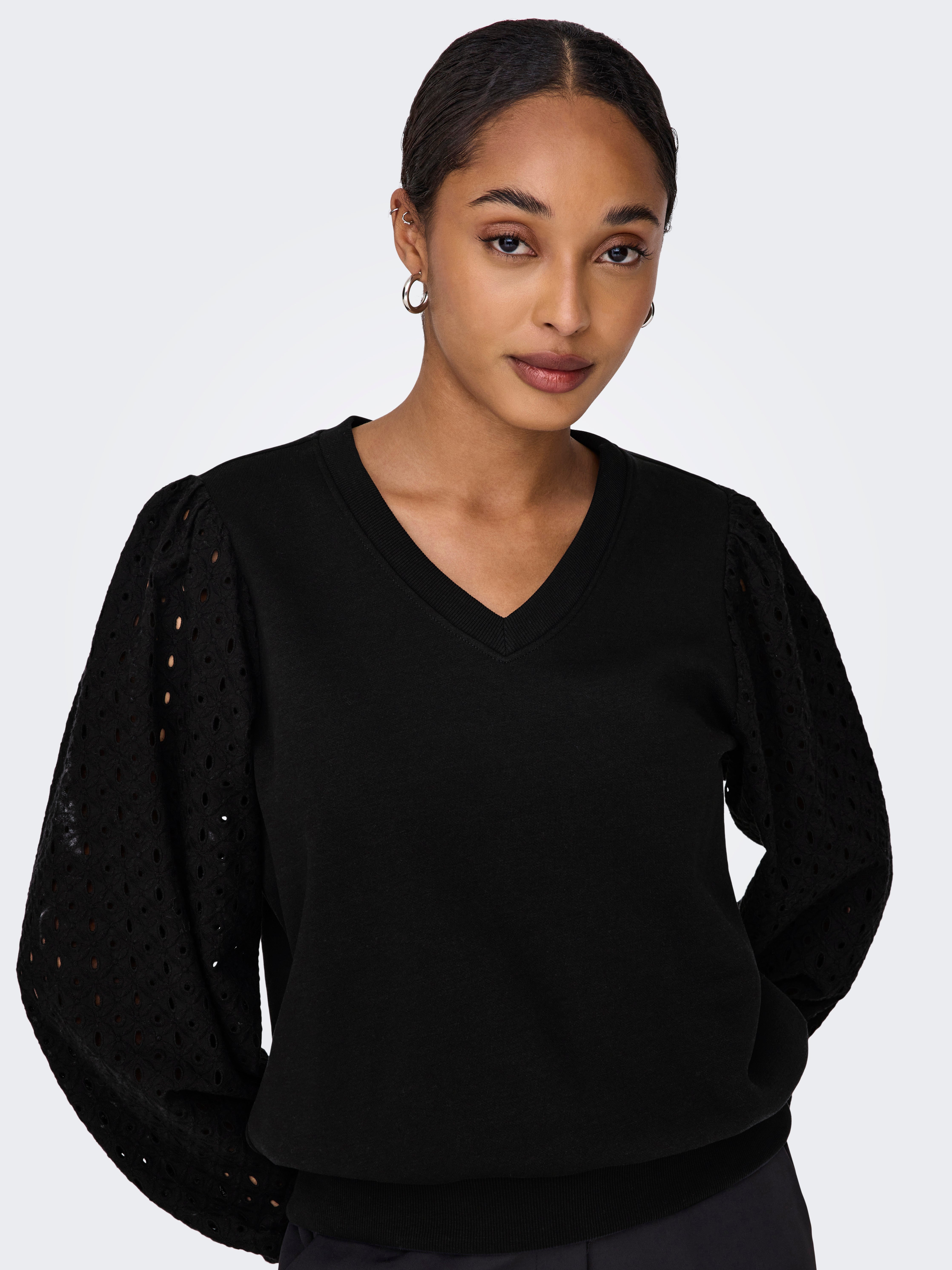 ONLDONNA Sweatshirt Black