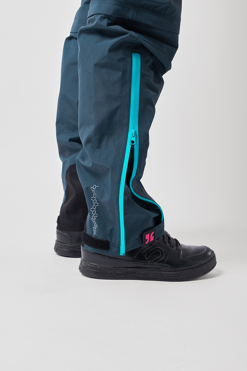 Dirtlej Dirtsuit Core Edition heldragt med lange ben til kvinder Turkis
