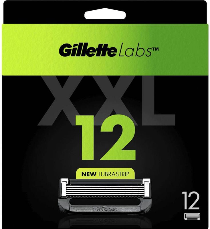 GilletteLabs Navulmesjes 12 Stuks