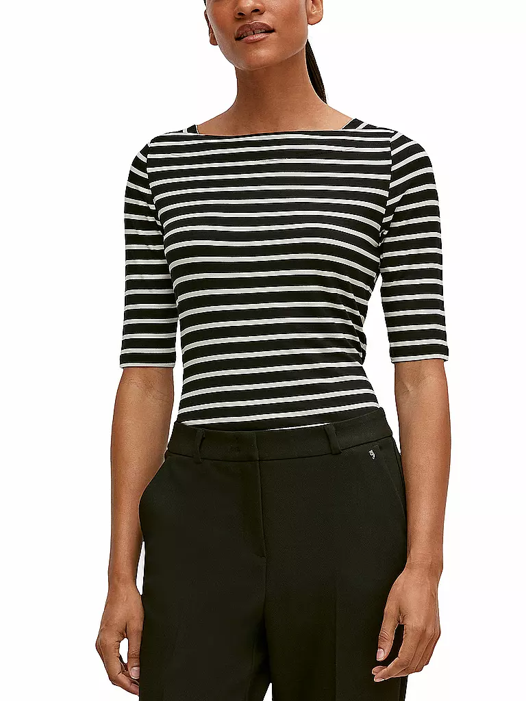 COMMA Shirt schwarz