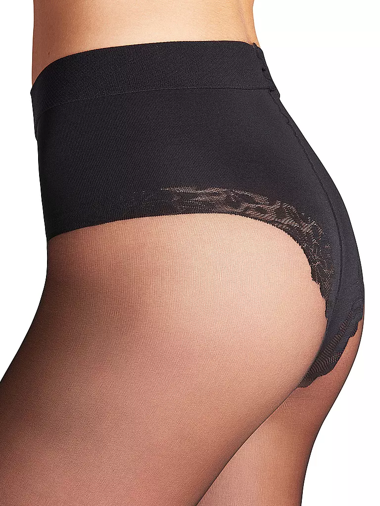 FALKE Strumpfhose  SHAPE TOP 20 DEN black  schwarz