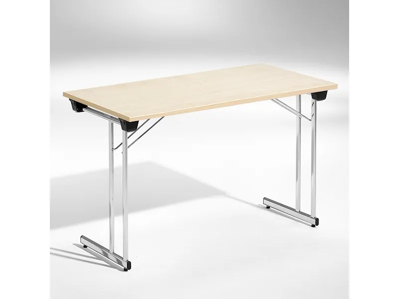 Konferencebord Kongress 1200x600 mm Birk Krom