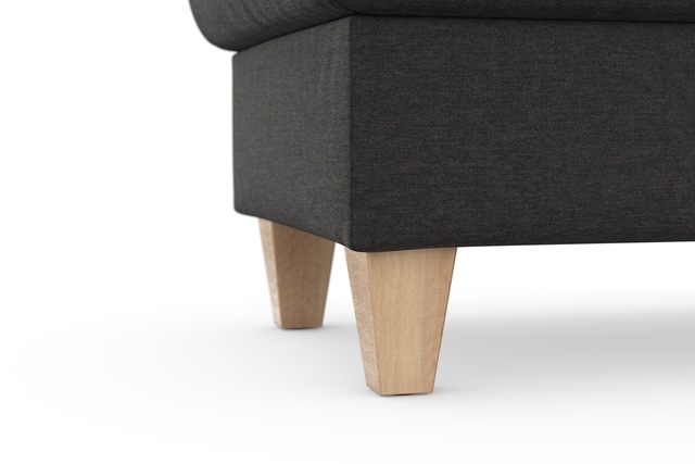 sit&more Stauraumhocker »Farö« mit Stauraum und Federkern und naturfarbenen Füssen