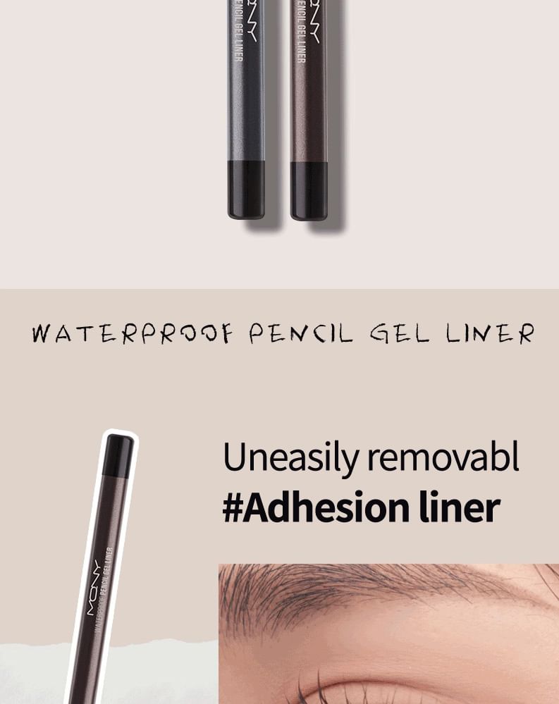 MACQUEEN - The Big Waterproof Pencil Gel Liner - 10 kleuren