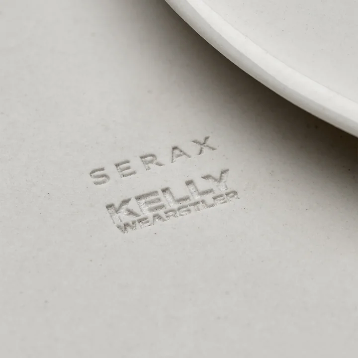 Serax - Dune Teller by Kelly Wearstler, Ø 33 cm, Slate / braun (2er-Set)