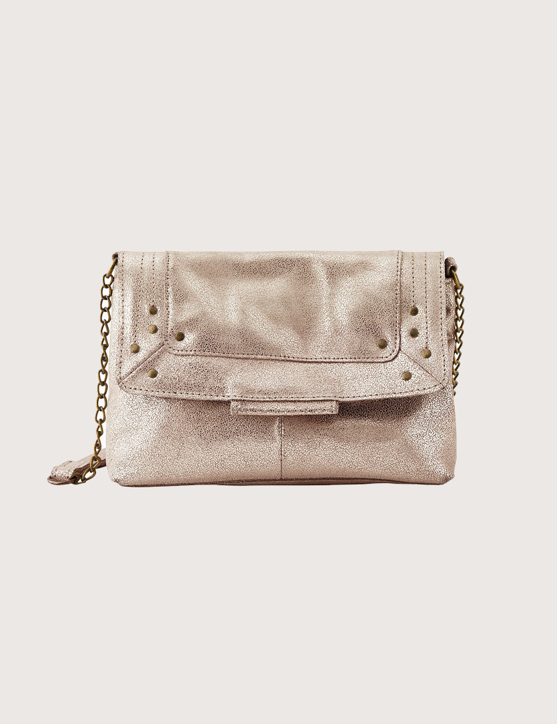 PIECES SAC FELIZIA LARGE CROSS BODY ARGENTÉ