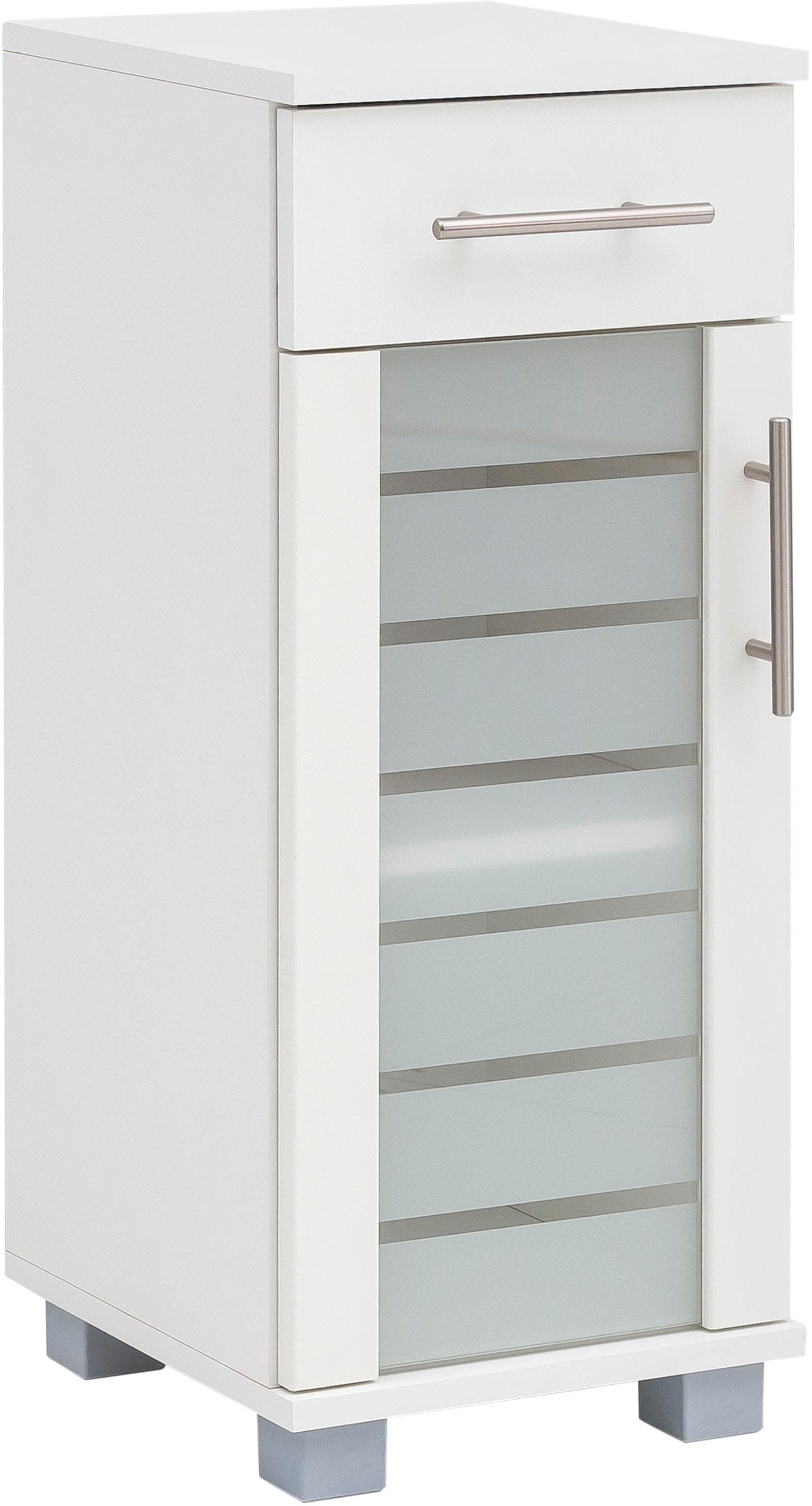 Schildmeyer Unterschrank »Nikosia« Breite 30 cm, mit Glastür, 1 Schublade, MDF-Fronten, Metallgriffe