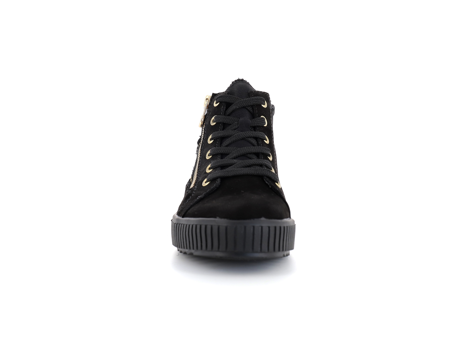 Rieker-Y6416 Nubuck Noir